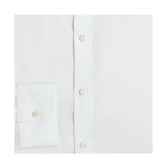 J. Crew Performance Slim Fit Dress Shirt White Button Down M - Picture 3 of 15